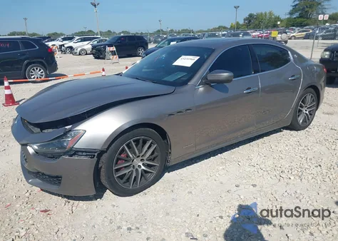 2018 Maserati Ghibli S Q4 Granlusso from USA, damaged, VIN ZAM57YTL8J1287469